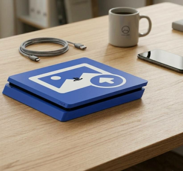 Sticker ps4 personnalisé ps4 slim - TenStickers