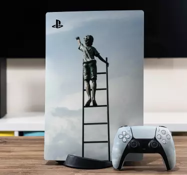 Sticker ps5 enfant sur Échelle - TenStickers
