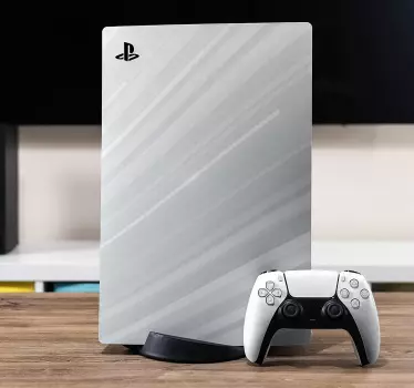 Sticker ps5 skin de console de jeu Élégant - TenStickers