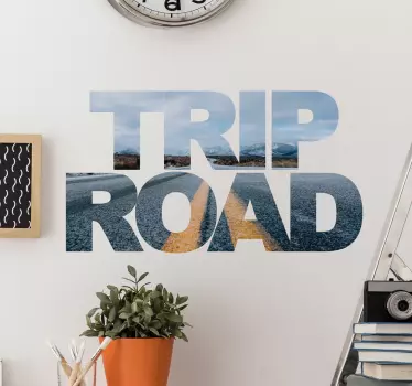 Sticker Road Trip - TenStickers
