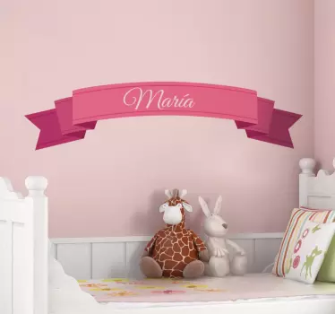 Sticker ruban princesse - TenStickers