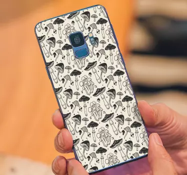 Sticker samsung concept de champignon - TenStickers