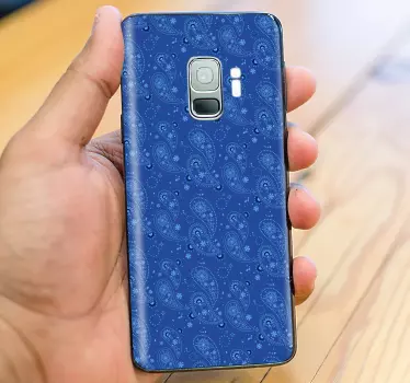 Sticker samsung imprimé paisley - TenStickers
