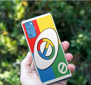 Sticker samsung motif coloré et vibrant - TenStickers