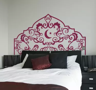 Sticker tête de lit orientale - TenStickers