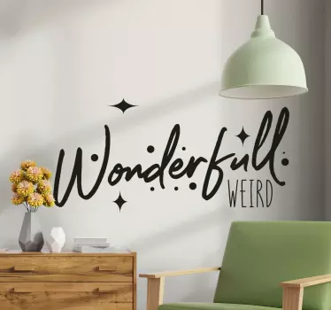 Sticker Texte Magnifique - TenStickers