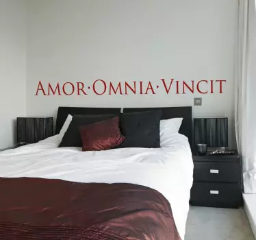 Sticker texte sur l'amour - TenStickers