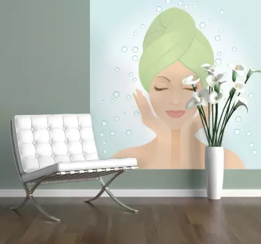 Sticker vapeur beauté femme - TenStickers