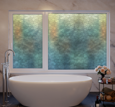 Sticker vitre effet verre 3d - TenStickers