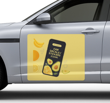 Sticker voiture publicité automobile - TenStickers
