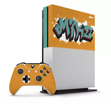 Sticker xbox enveloppe graffiti console - TenStickers