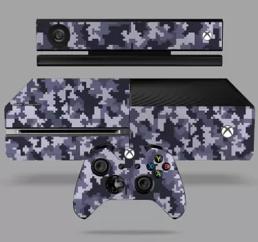 Sticker xbox housse camouflage - TenStickers