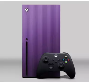 Sticker xbox housse de console violette - TenStickers