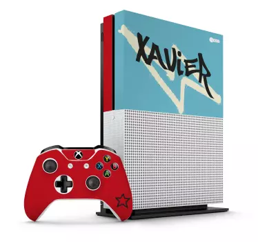 Sticker Xbox bonjour, je m'appelle - TenStickers