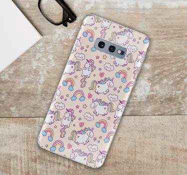 Stickers Dessin motif de licornes - TenStickers