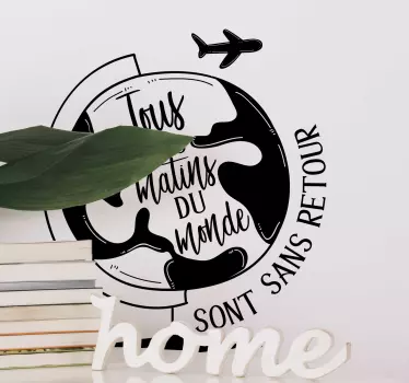 Sticker Maison Tous les matins du monde - TenStickers