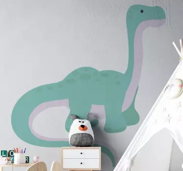 Stickers muraux Dinosaure brontosaure mignon - TenStickers