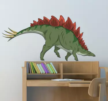 Vinilo decorativo Estegosaurio - TenStickers