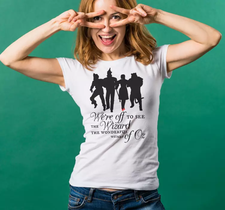 Oz magicien chanson t-shirt personnalisé - TenStickers