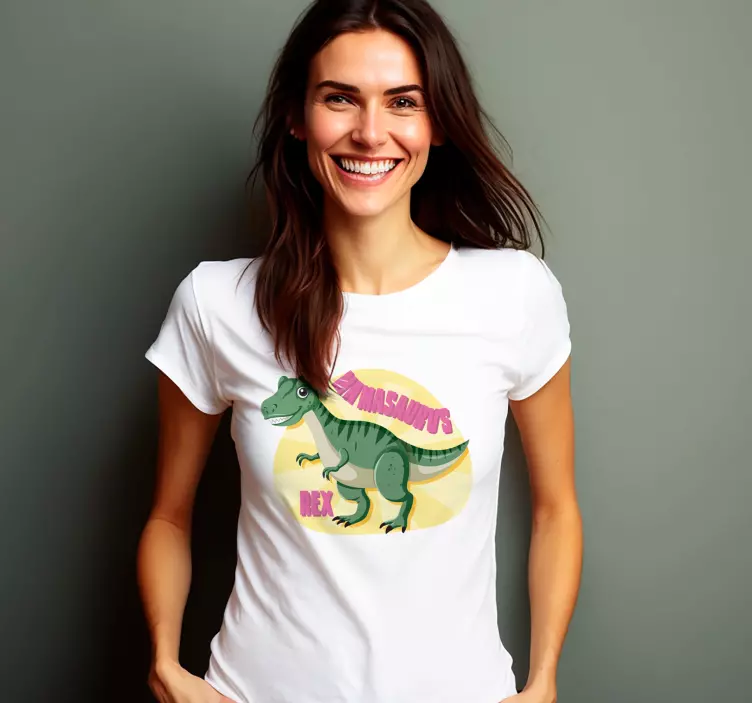 T shirt fete des meres Mamasaurus rex - TenStickers