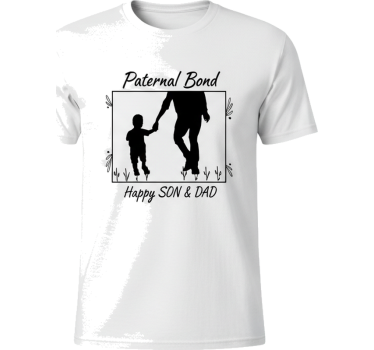 T-shirt père et fils lien paternel - TenStickers