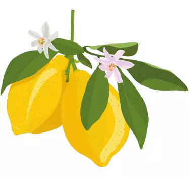 T-shirt mignon arbre fruitier citron - TenStickers