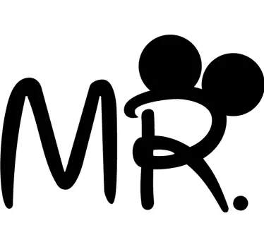 Tee shirt couple Mickey et minnie assortis - TenStickers