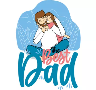 T-shirt père et fils célébration du meilleur papa - TenStickers