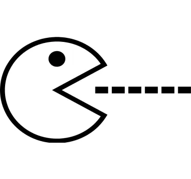 Tee shirt couple Pac-man monochrome et fantôme - TenStickers