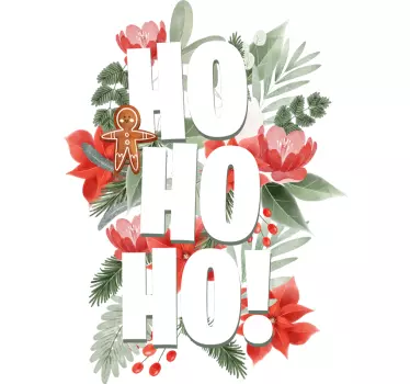 Sweat-shirt noël ho ho ho ! - TenStickers