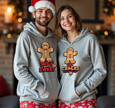 T-shirt couple doux et me fait rire - TenStickers