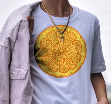 T-shirt jaune citron Éclatant - TenStickers