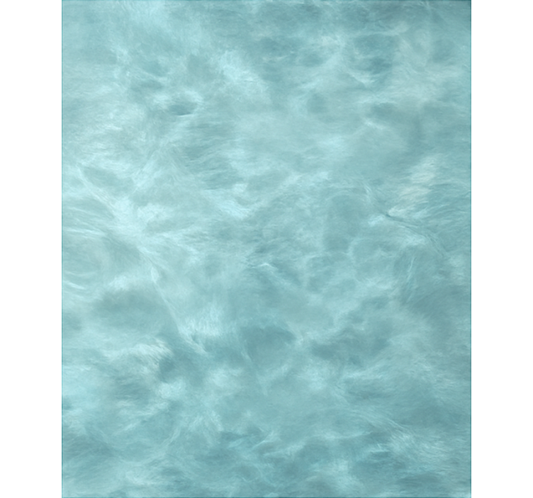 Tapis vinyle bleu conception d'effet d'eau - TenStickers