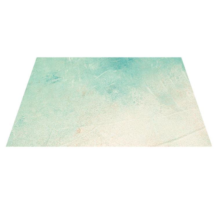 Tapis vinyle salon effet pierre turquoise - TenStickers