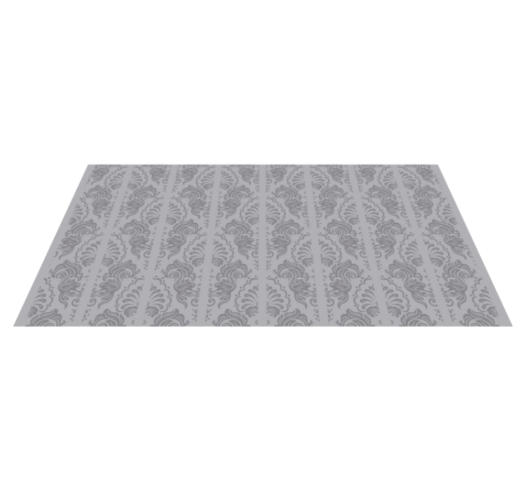 Tapis autocollant vintage ornement subtil - TenStickers