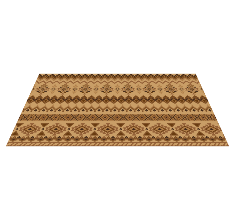Tapis vinyle éthnique coureur de motif tribal - TenStickers