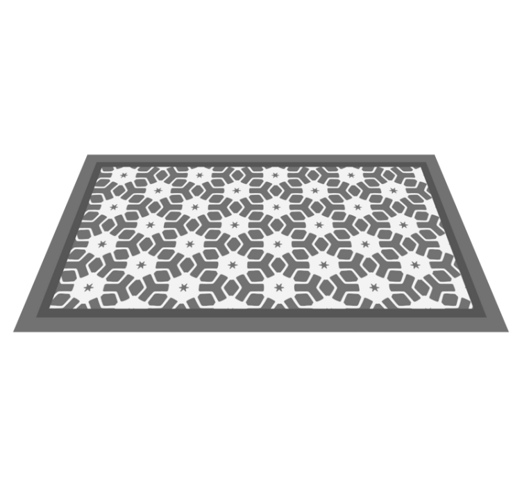 Tapis autocollant étoiles grises - TenStickers