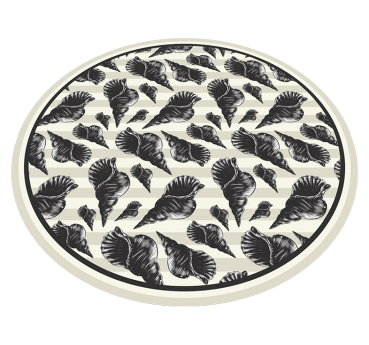 Tapis vinyle fleurs et plantes motif de feuillage botanique - TenStickers
