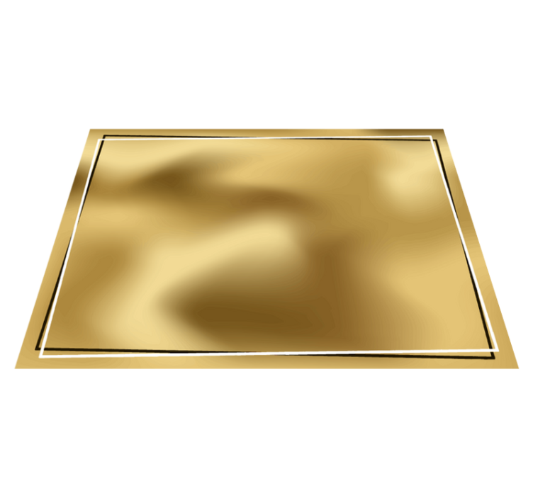 Tapis vinyle minimaliste éclat métallique - TenStickers