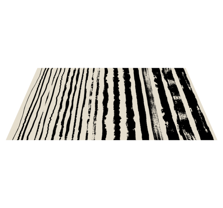 tapis vinyle cuisine Rayures folles - TenStickers