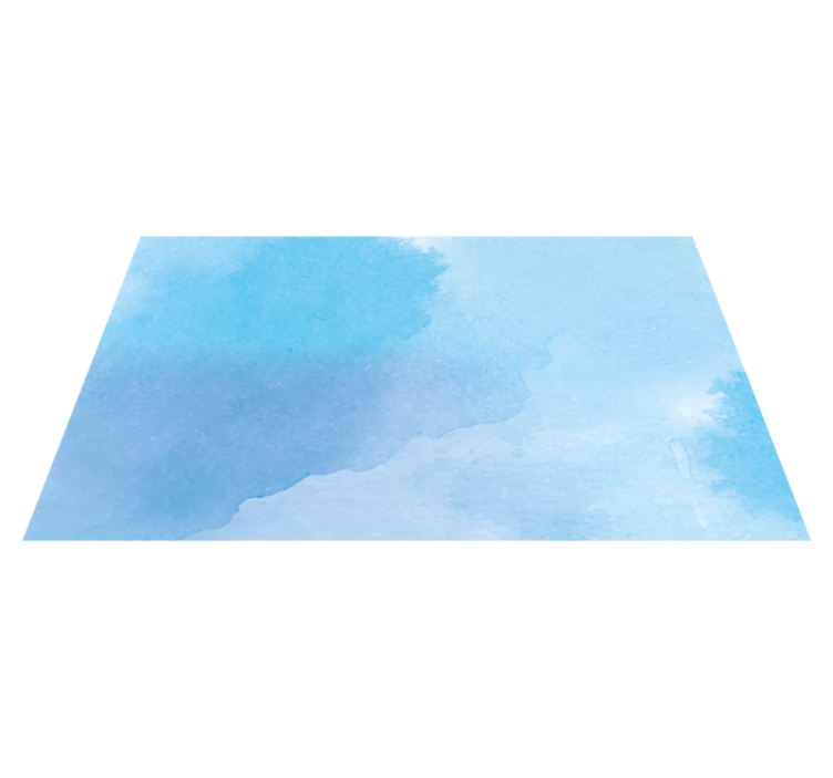 Tapis vinyle texture aqua ombré - TenStickers