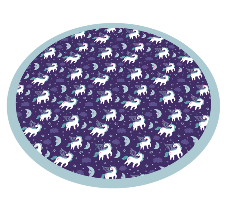Tapis vinyle autres tapis cercle d'ours polaire - TenStickers