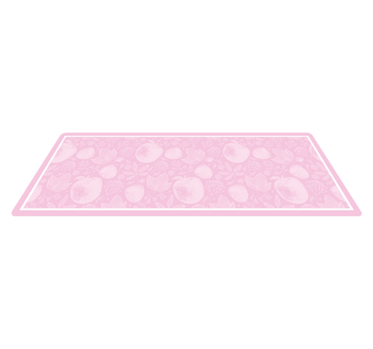 Tapis vinyle chambre bébé motif de bulles pastel - TenStickers