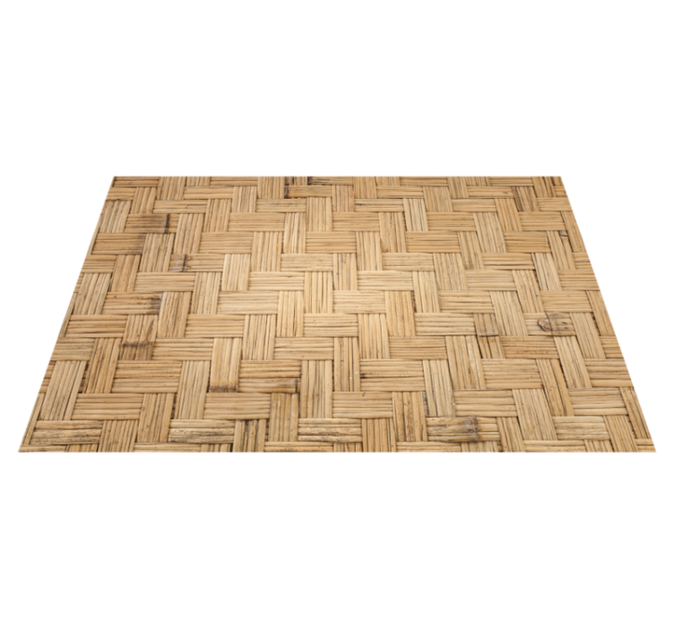 Tapis vinyle imitation parquet motif de sol - TenStickers