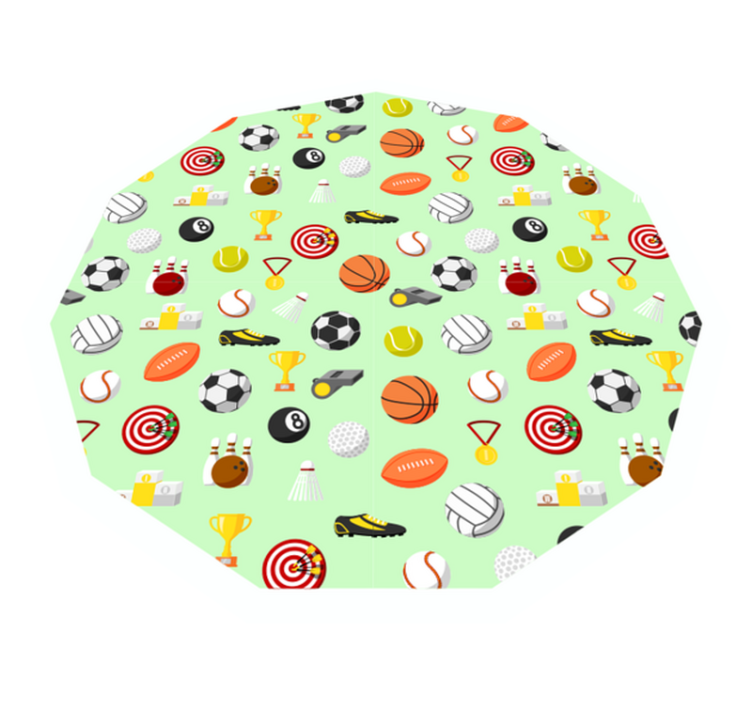 tapis vinyle pour enfants Exercice pour enfants - TenStickers