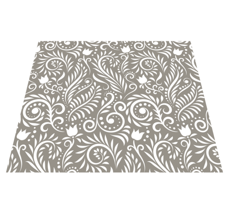 tapis vinyle moderne Drap gris ruskin - TenStickers