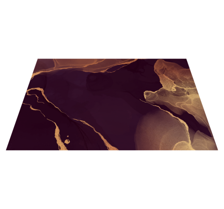 Tapis vinyle texture topographie abstraite - TenStickers