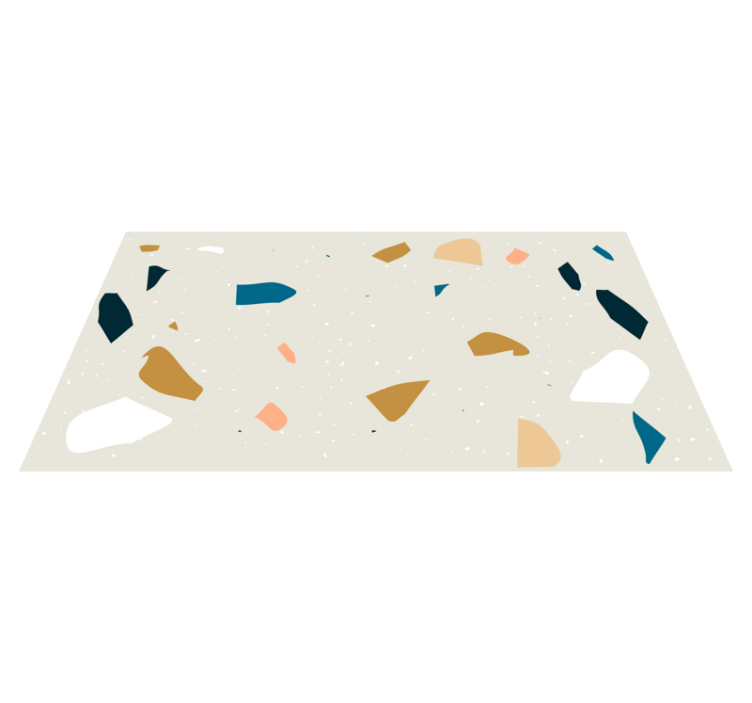 Tapis vinyle carreaux Style nordique - TenStickers