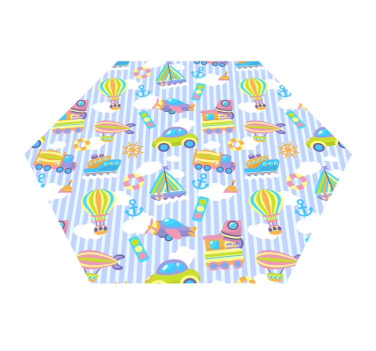 Tapis vinyle pour enfants imagerie de l'enfance - TenStickers