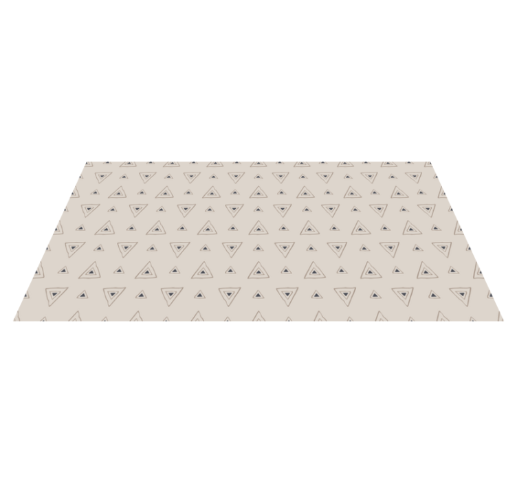 Tapis vinyle chambre bébé motif triangulaire élégant - TenStickers